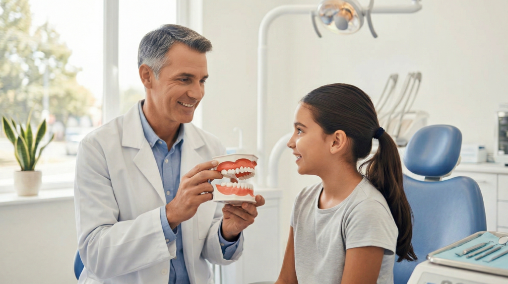 First orthodontic visit – adults vs children