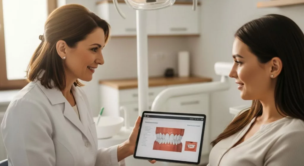 Bonding na diastemę - konsultacja