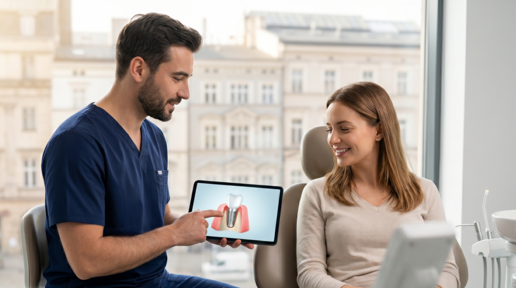 Periimplantitis - zapalenie wokół implantu. Objawy, leczenie, profilaktyka