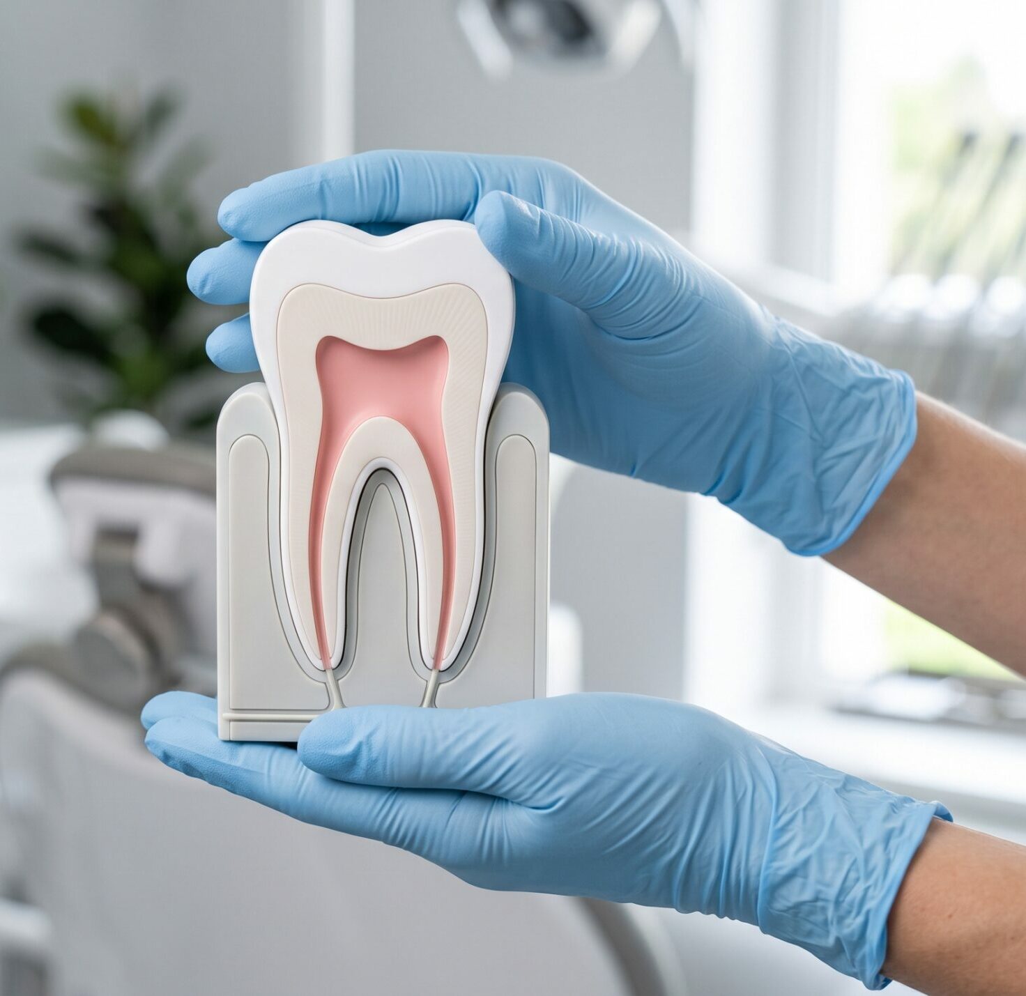 A fractured tooth root: when root canal treatment can no longer help